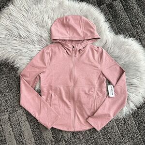 Old Navy PowerPress Zip-Front Woodrose Pink‎ Hoodie for Girls Size 10/12 ($35)
